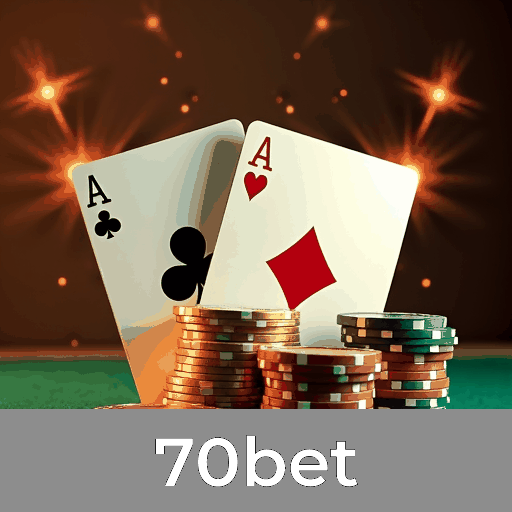 70bet: Slots - Jackpots Elevados, Jogos de Mesa - Estratégia Superior, Live Dealers - Experiência Imersiva